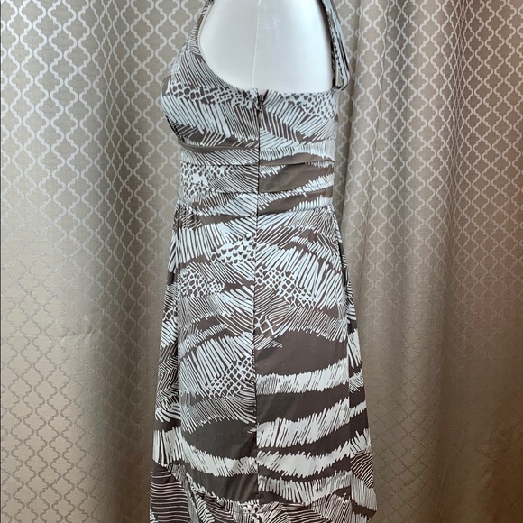 BCBGMaxAzria Sleeveless Abstract Print Dress - Picture 2 of 6